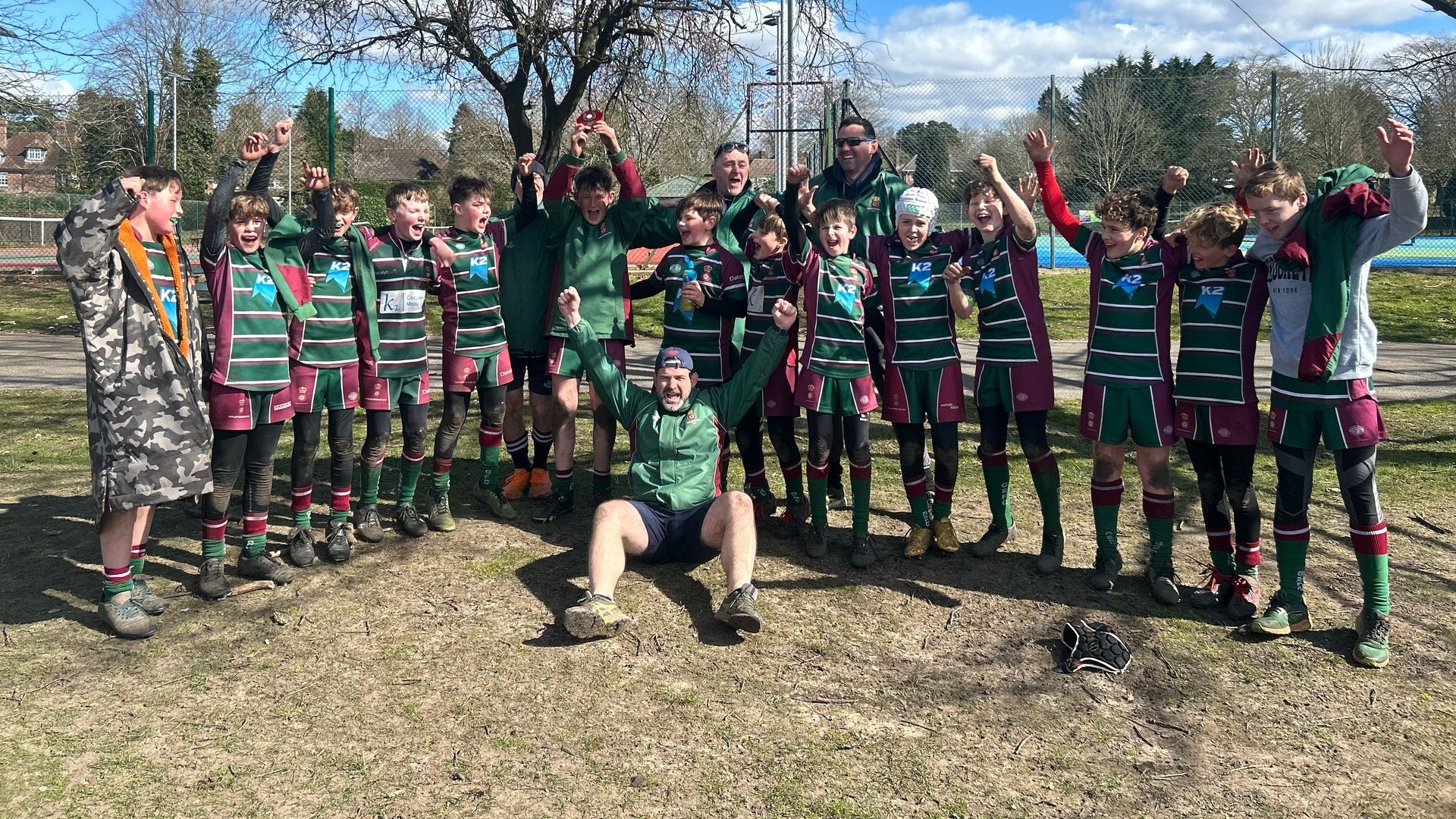 Image of Guildfordians RFC (GRFC) Boys Rugby team located on Stoke Park Guildford - Enjoyment